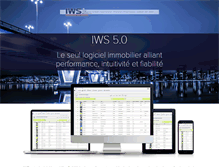 Tablet Screenshot of i-w-s-logiciel.com